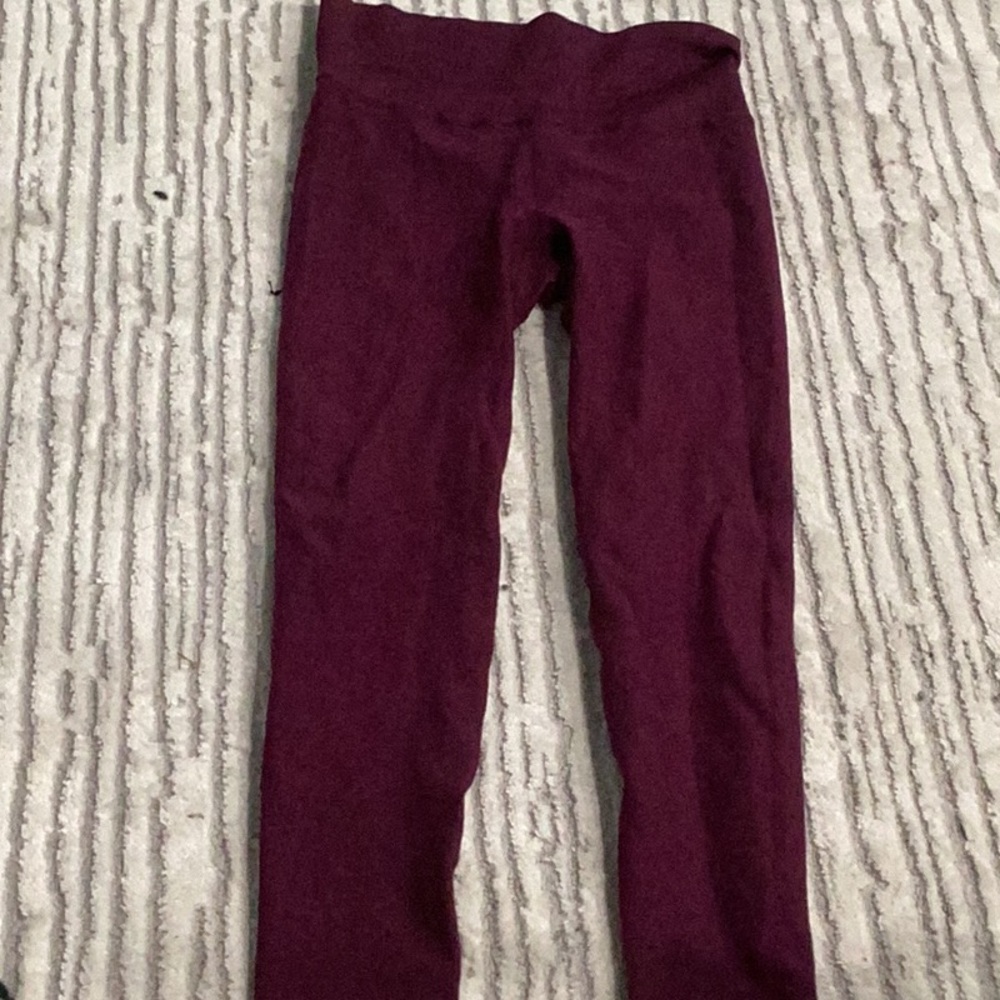 Kids Maroon Leggings